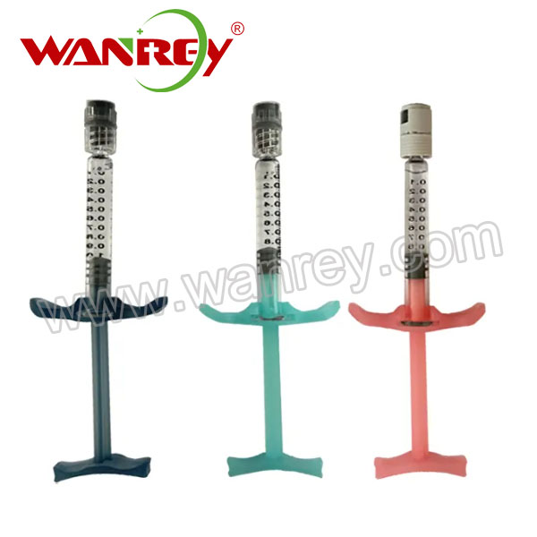 Prefillable Cosmetic Glass Syringe For Filler